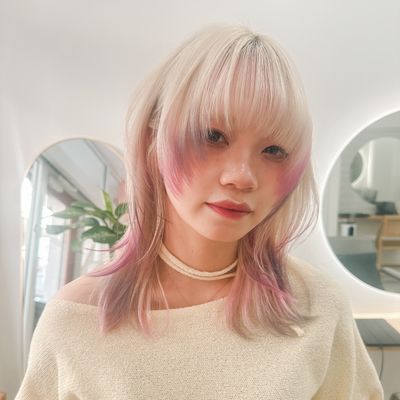 【1ブリーチ】カット+スペシャルケアブリーチダブルカラー+クイックトリートメント