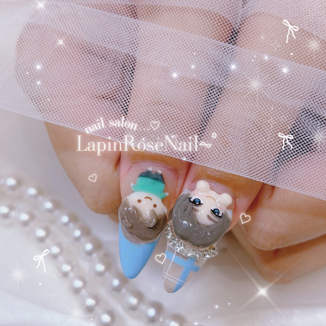 lapinrose_nail