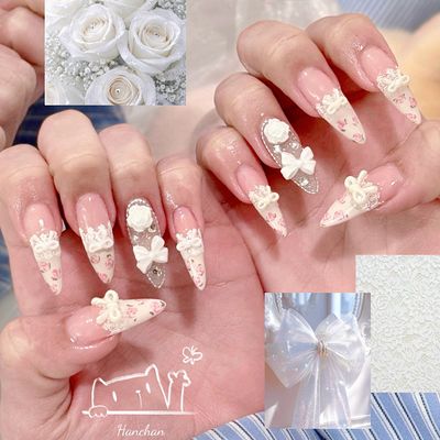 🎀[長さ出し］150分以内：アートやり＋パーツ付け放題