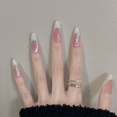 ✨ フレンチネイル × ミラーネイル ✨(チップ)