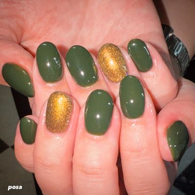 ハンド🫧ワンカラーorラメグラデーション