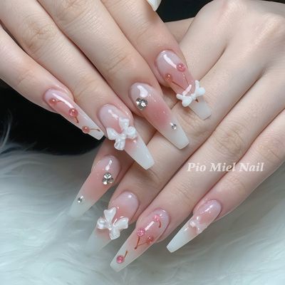 チップ長さだし10本💗デザインやり・パーツつけ放題（最大120分まで）