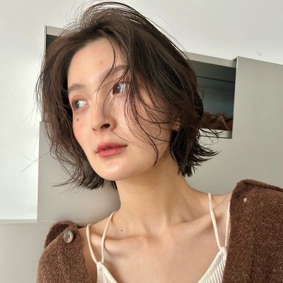 似合わせカット+透明感カラー+Aujua トリートメント