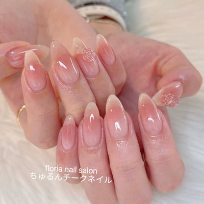 ☆当店人気NO.1☆ ワンホンチークネイル
¥6800