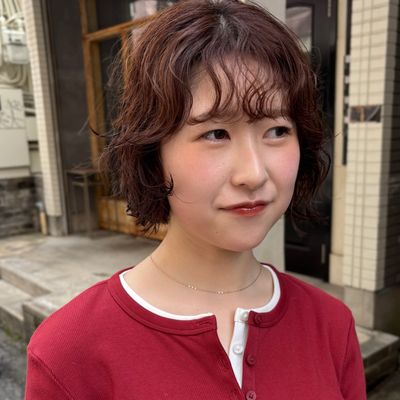 透明感カラー+前処理トリートメント