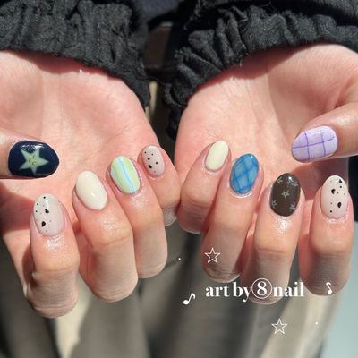 【来店から3回目まで利用可】オフ/ケア込み🍒120min持ち込みアート¥8000