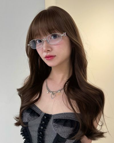 前髪縮毛＋顔まわりカット＋髪質改善oggi otto1st TR