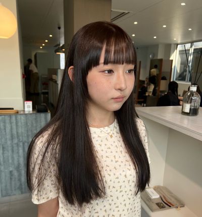 カット+髪質改善カラー+トリートメント