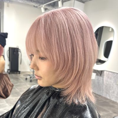 【レイヤーカット/ウルフカット】カット+シャンプー+ブロー¥4900