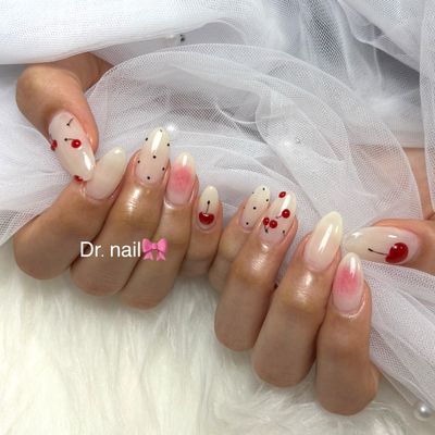 🩵🧸フルアート🧸🩵＋✨長さ出し10本✨