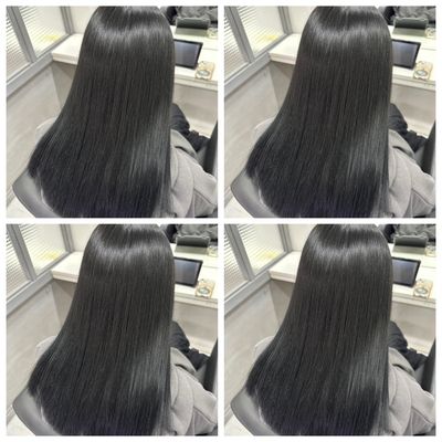 【就活生応援😙🎌】黒染め不使用地毛風カラー🍒ྀི＋スティーブンノル💜コーティングtr