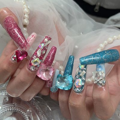 【やり放題】長さ出し10本＋デザインやり放題