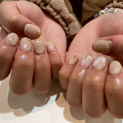 【人気NO.2】持ち込みデザインネイル