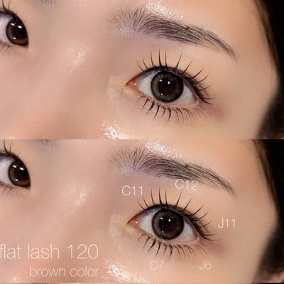アイブロウWAX➕フラットラッシュ120本🎀
