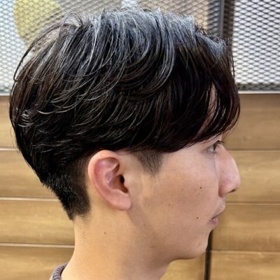 ピンピンな縮毛やめませんか？【癖に悩むメンズ必見】メンズカット+曲がる縮毛矯正