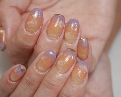 【技術向上の為】10本お任せサンセット🌆ネイル5700円