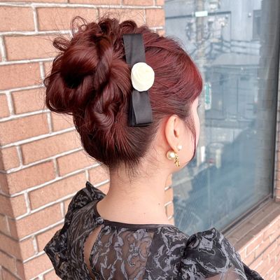 結婚式、二次会ヘアセット