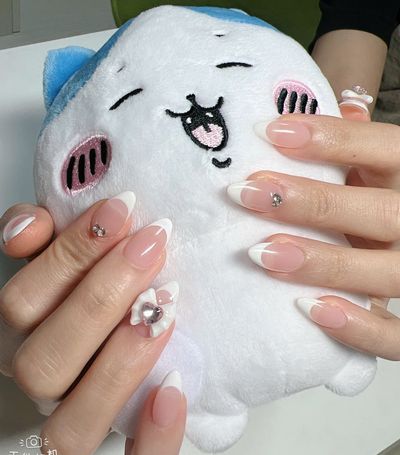 10本長さ出し込み/シンプルディザイイン+パーツ付け✨