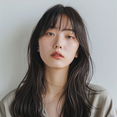 透明感カラー+髪質改善トリートメント