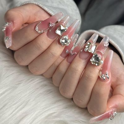 人気No.2★チップ長さだし10本【平日10時～14時ご来店】やり放題