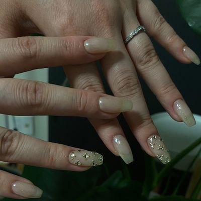 【ハンド】2本アート(8本ワンカラーorグラデ)