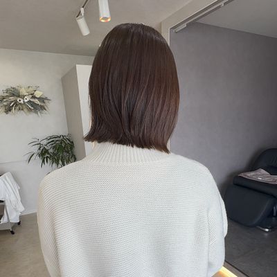 透明感カラー＋プロテクトトリートメント