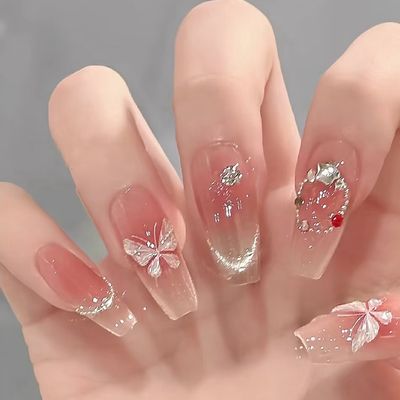 【定額】チークネイル×マグネットネイル パーツ付け放題 9980円