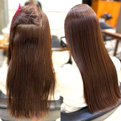 最上級シルク美髪矯正＋カット+3STEPトリートメント