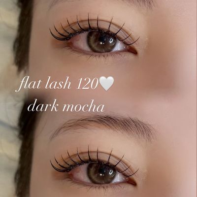 【flat lash60🎀】韓国風束感お仕上げ🤍
