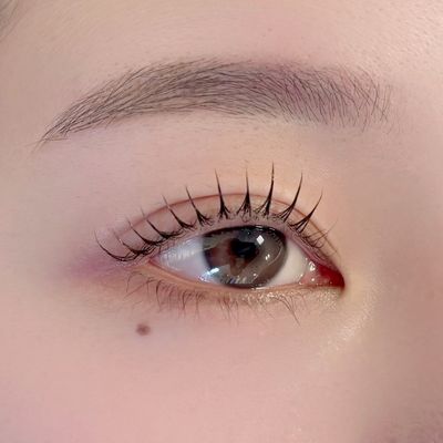 アイブロウWAX＋まつ毛パーマ/束感コーティング仕上げ