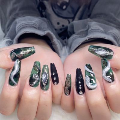 ❣️持ち込みカッコデザイン💎天使ネイル ¥ 10500