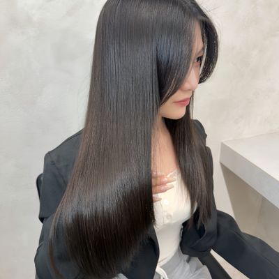 【至高の美髪*髪質改善縮毛矯正】カット+縮毛矯正+髪質改善
