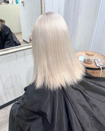 【✨透明感がある艶髪にしたい方必見✨】カット＋透明感ケアカラー＋内部補修トリ