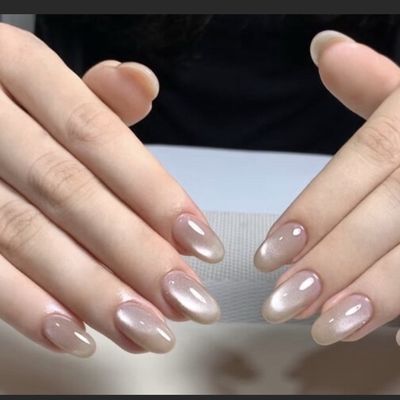 ジェル
＜当店人気の.1＞自爪/マグネットネイル¥4500