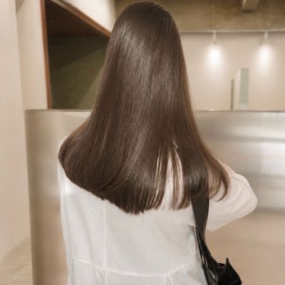 【高艶髪・透明感】(h)wimセレクトカラー＋艶髪Plusトリートメント ¥11,200