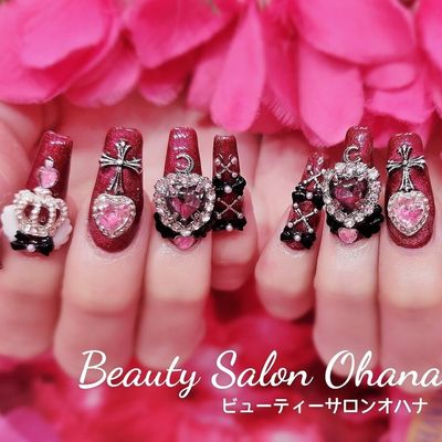 ジェル(自爪)【パーツ10本盛り放題】