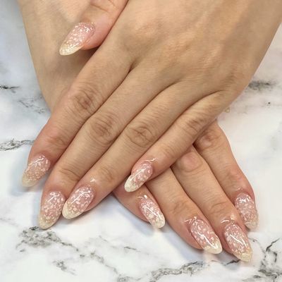 ハンド🎀ワンカラー/ラメグラ【オフ無し】ジュニアネイリスト担当