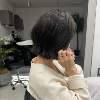 【GOAT_茅ヶ崎】カラー+カット+システムTr_12,100→