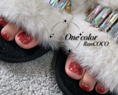 【フット】ワンカラー ¥6800(マグネット/フラッシュなど+¥550)