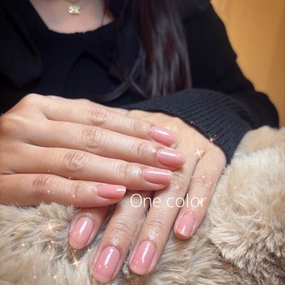 ワンカラーネイル💅