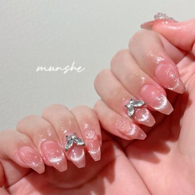 【hand】ワンカラーxマグネットフレンチ🌟🤍
