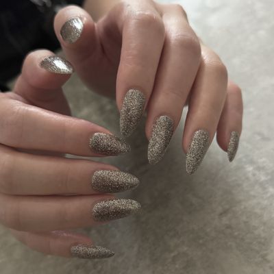 グラデ・マグネット・フラッシュネイル