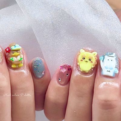 🧸3Dアートコース"B"(施術日から10日以上前にご予約･打ち合わせまで完了必須
