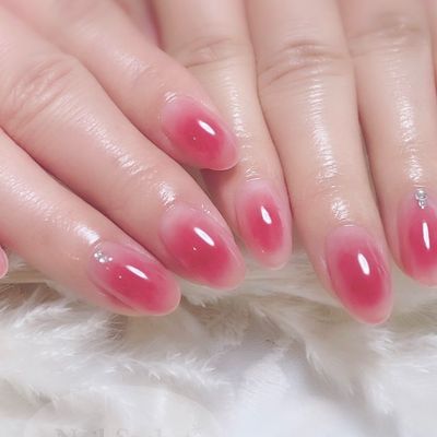 【HAND】チークネイル35分￥6100