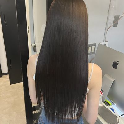 髪質改善ケラチンTR（トリートメント界のHERMES）＋🇨🇳網紅レイヤーカット
