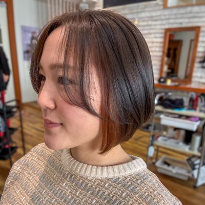 前髪カット