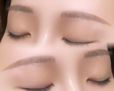 ✨️美眉✨️アイブロwax🪄︎︎メイク仕上げ付き🩵
