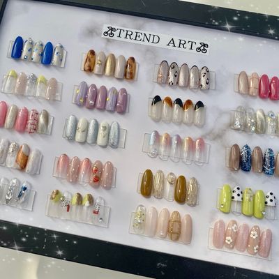 【ハンド】《ケア込み》20種類から選べる《定額制ネイル》¥6900