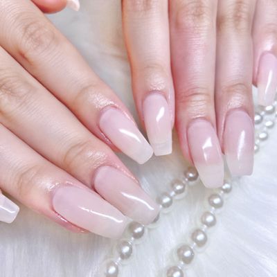 【自店4週間以内オフ無料🌟】長さだし10本＋ワンカラーorラメグラ💅🏻