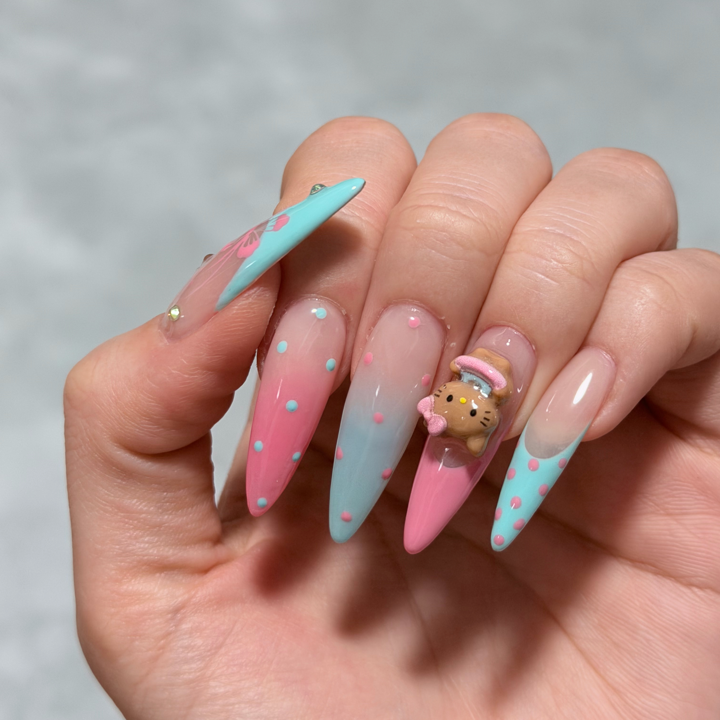 Babieblue_RibonNail
